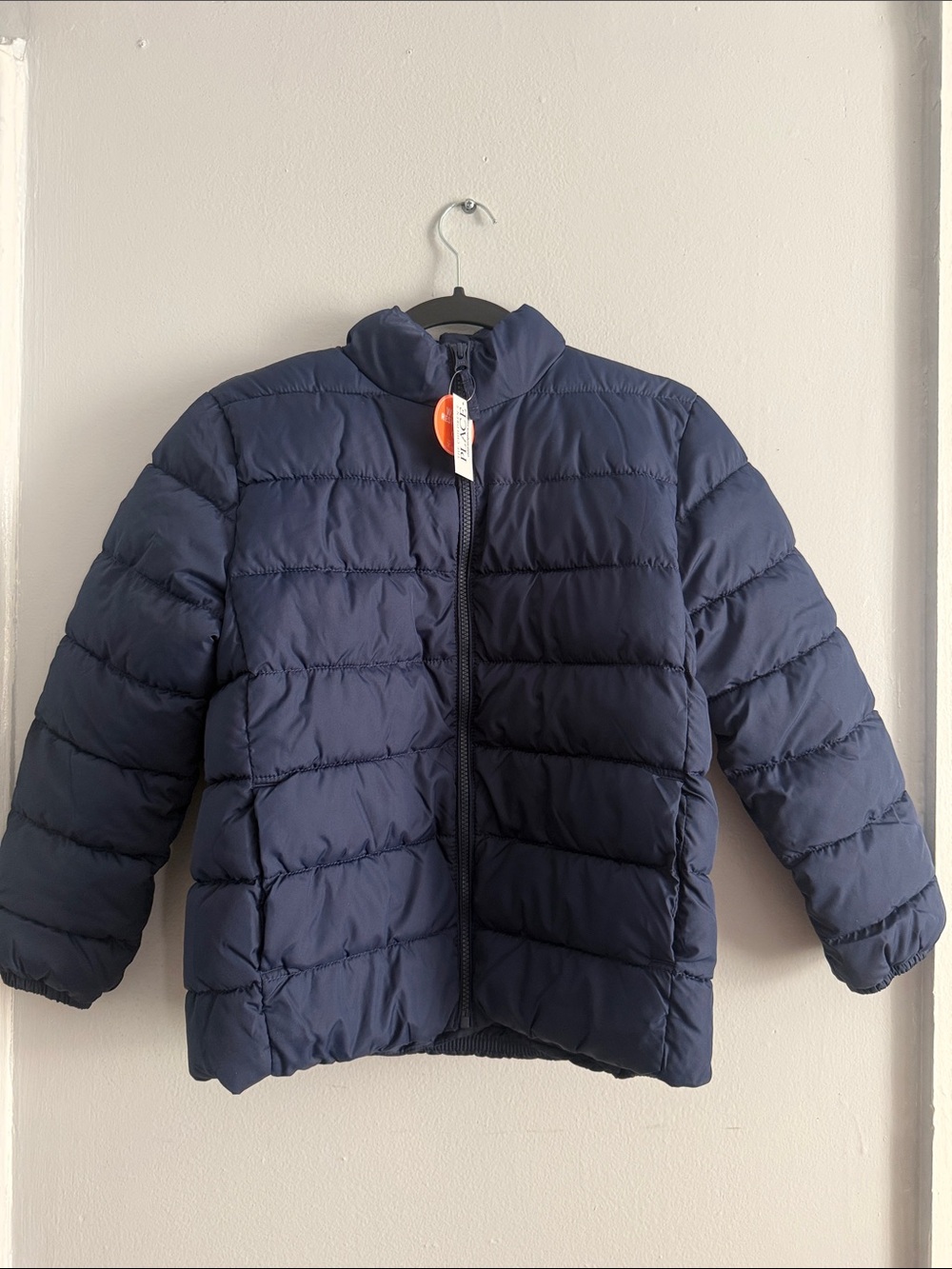 The Children's Place Navy Quilted Puffer Jacket